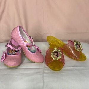 Disney Pink Glitter Princess Shoes